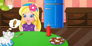 Baby Sofia’s White Kitty