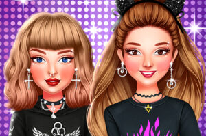 Celebrity e-girl fashion